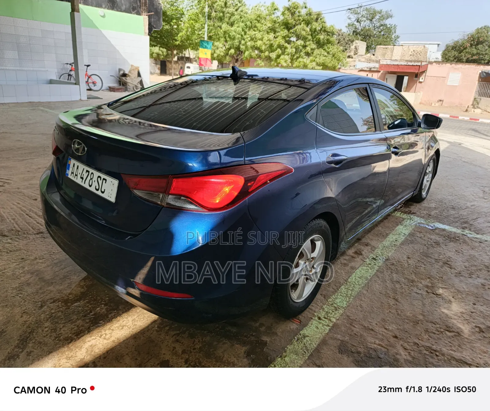 Hyundai Elantra 2015 Bleu