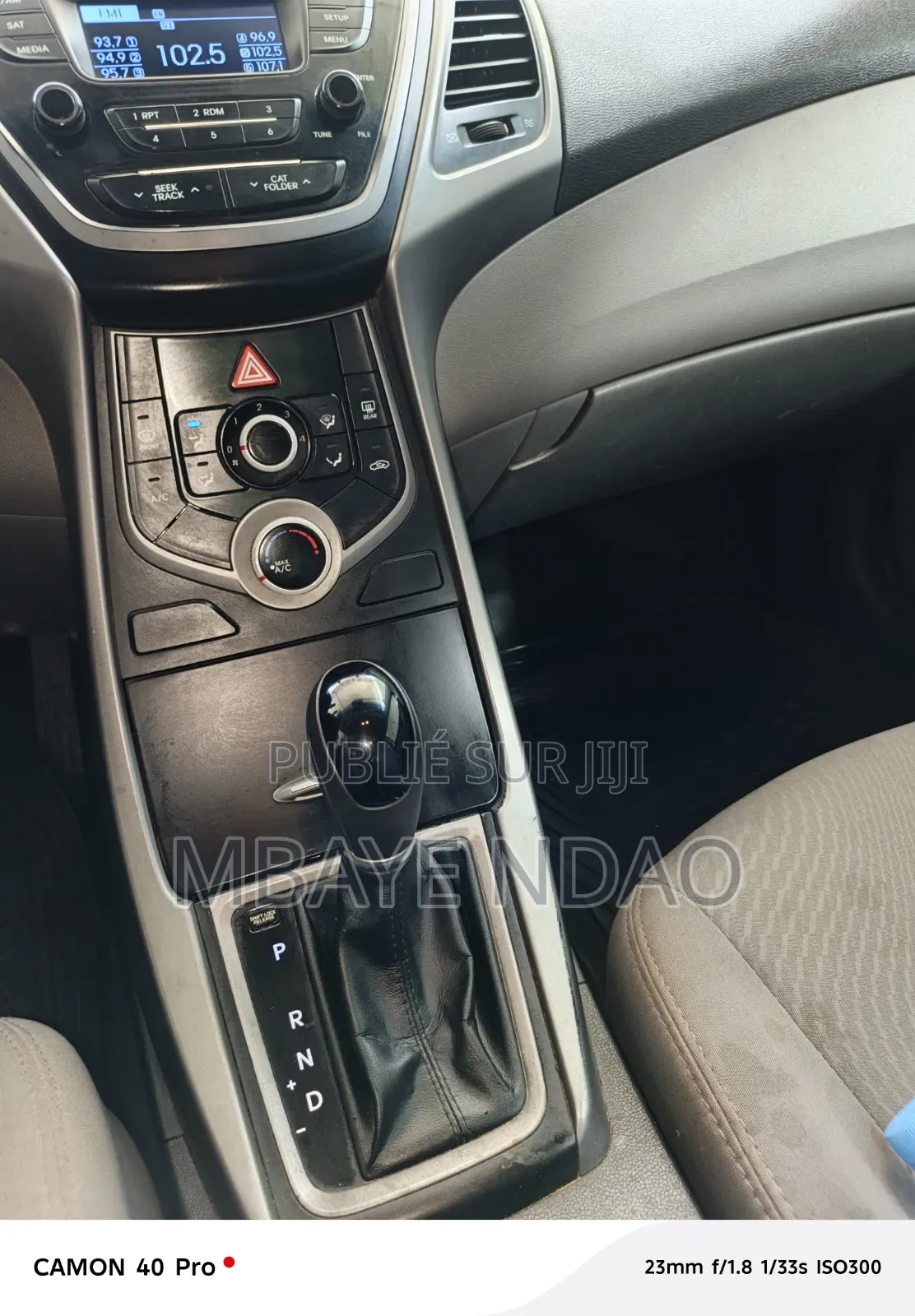 Hyundai Elantra 2015 Bleu