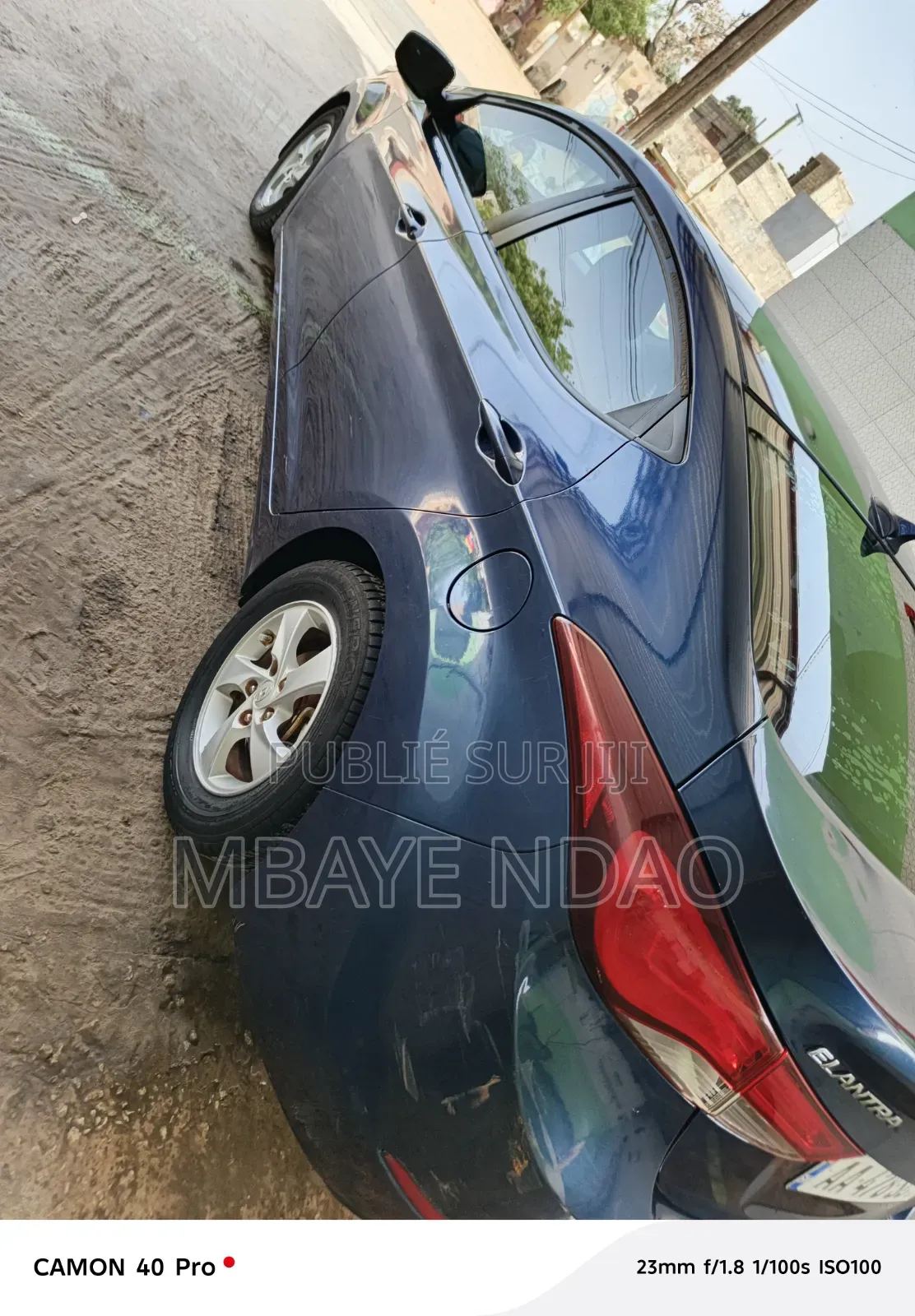 Hyundai Elantra 2015 Bleu