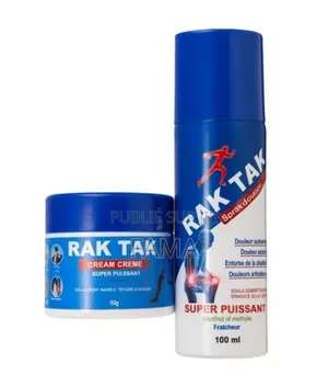 Crème Rak Tak Et Spray Rak Tak