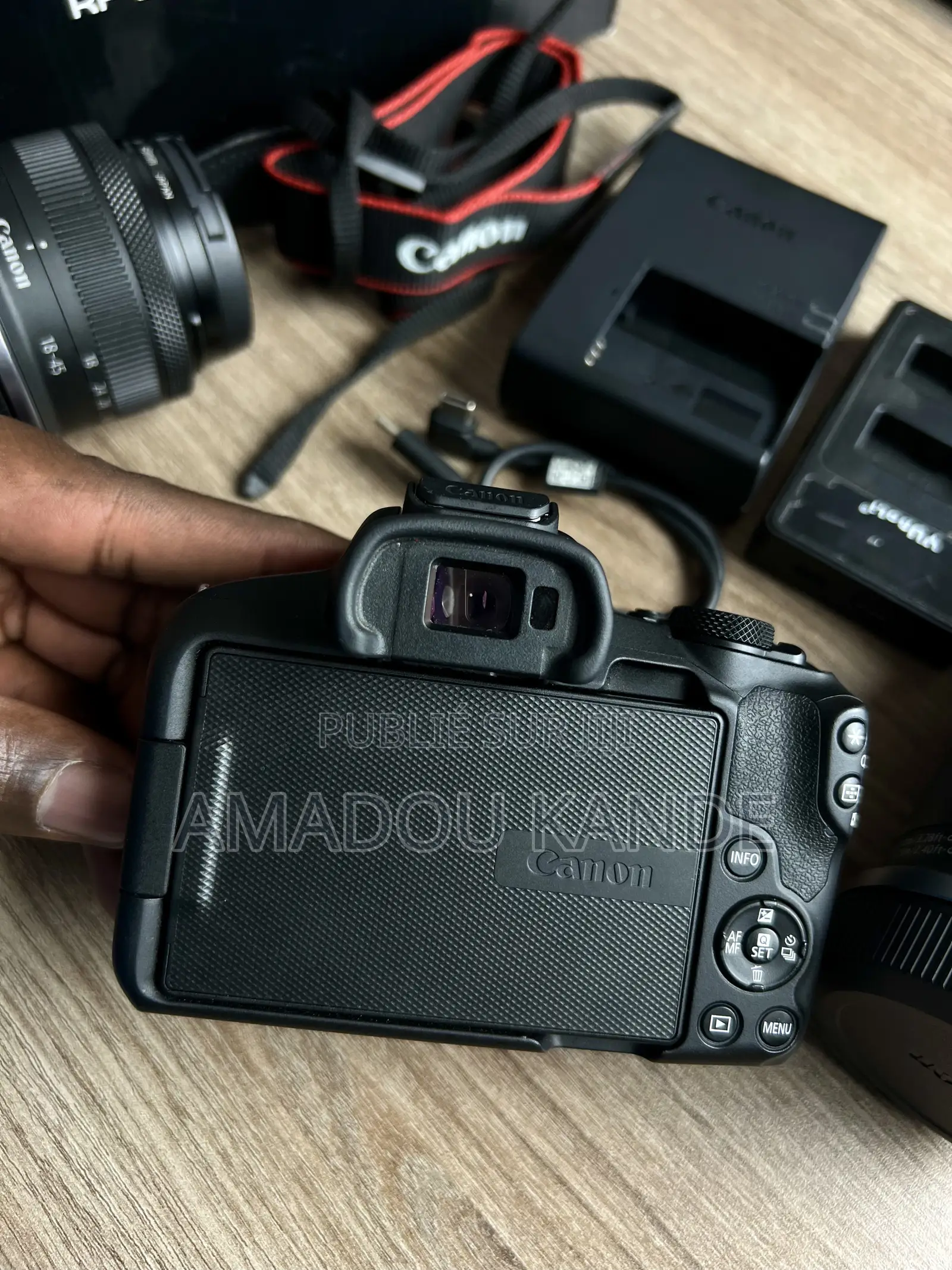 Canon Eos R50 + Objectif 18-45 Mm + 55-210 Mm Is STM