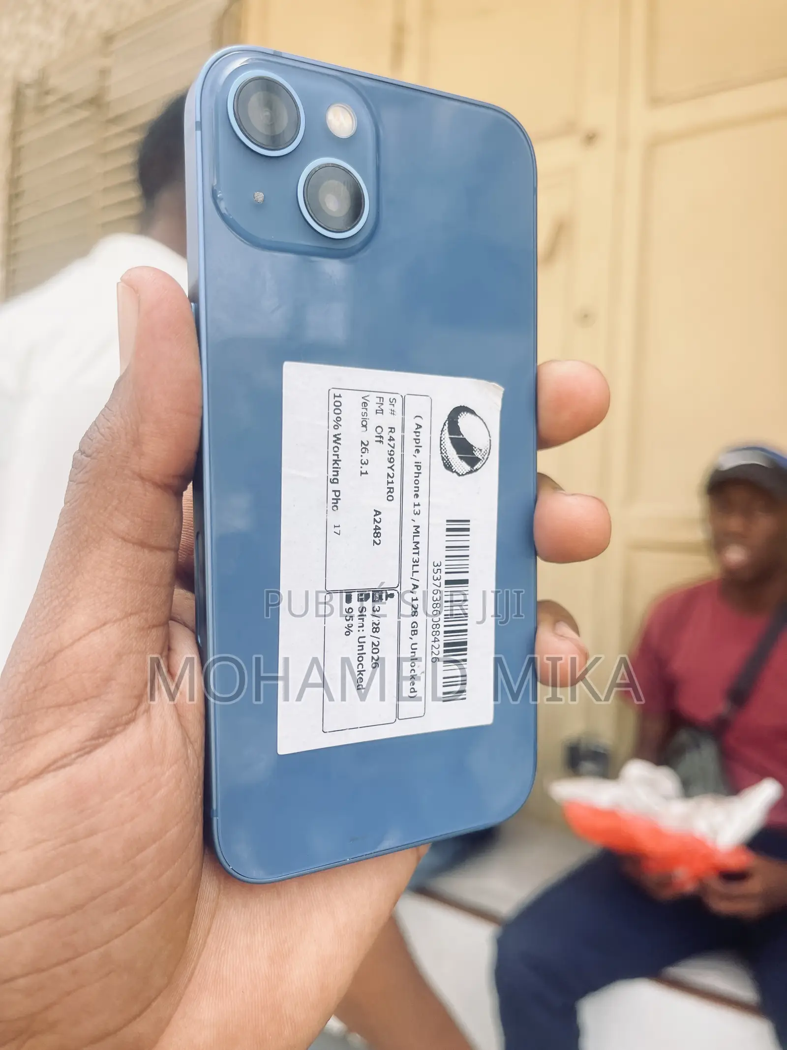 Nouveau Apple iPhone 13 128 GB Bleu