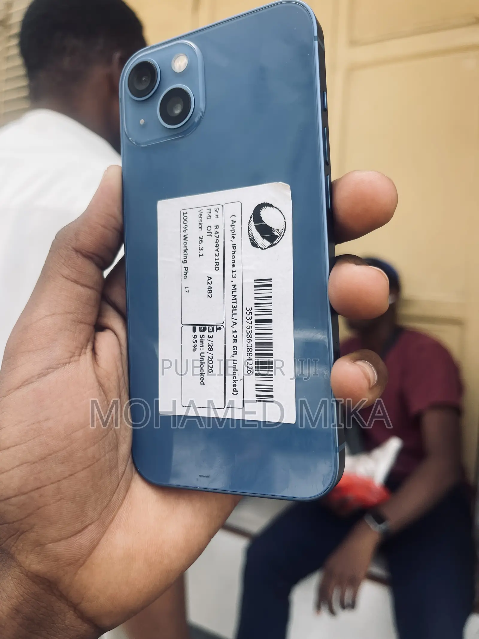 Nouveau Apple iPhone 13 128 GB Bleu