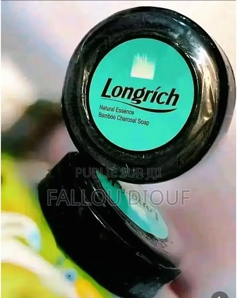 Savon Noir Longrich – Soin Naturel Purifiant Pour Une Peau Éclatante