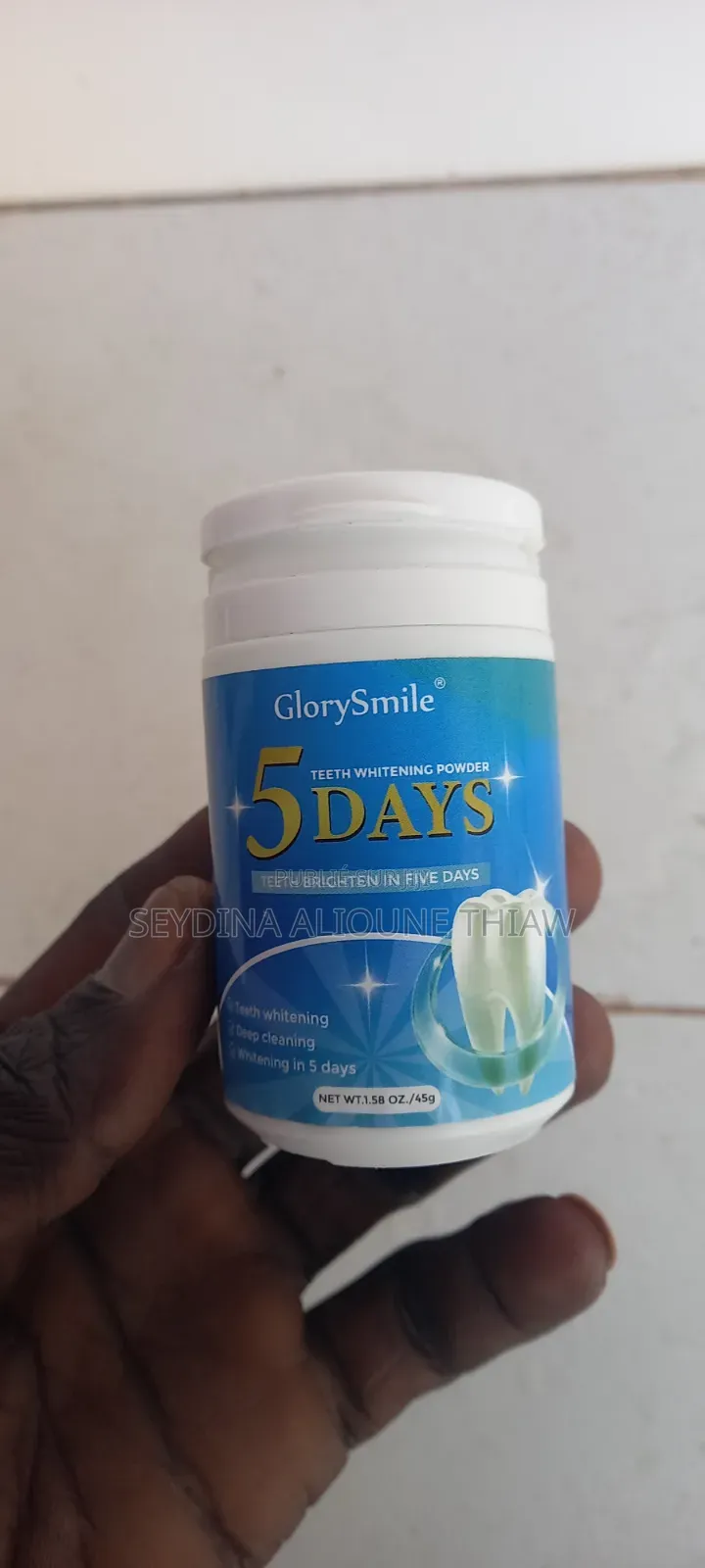 Patte Dentifrice De 5days