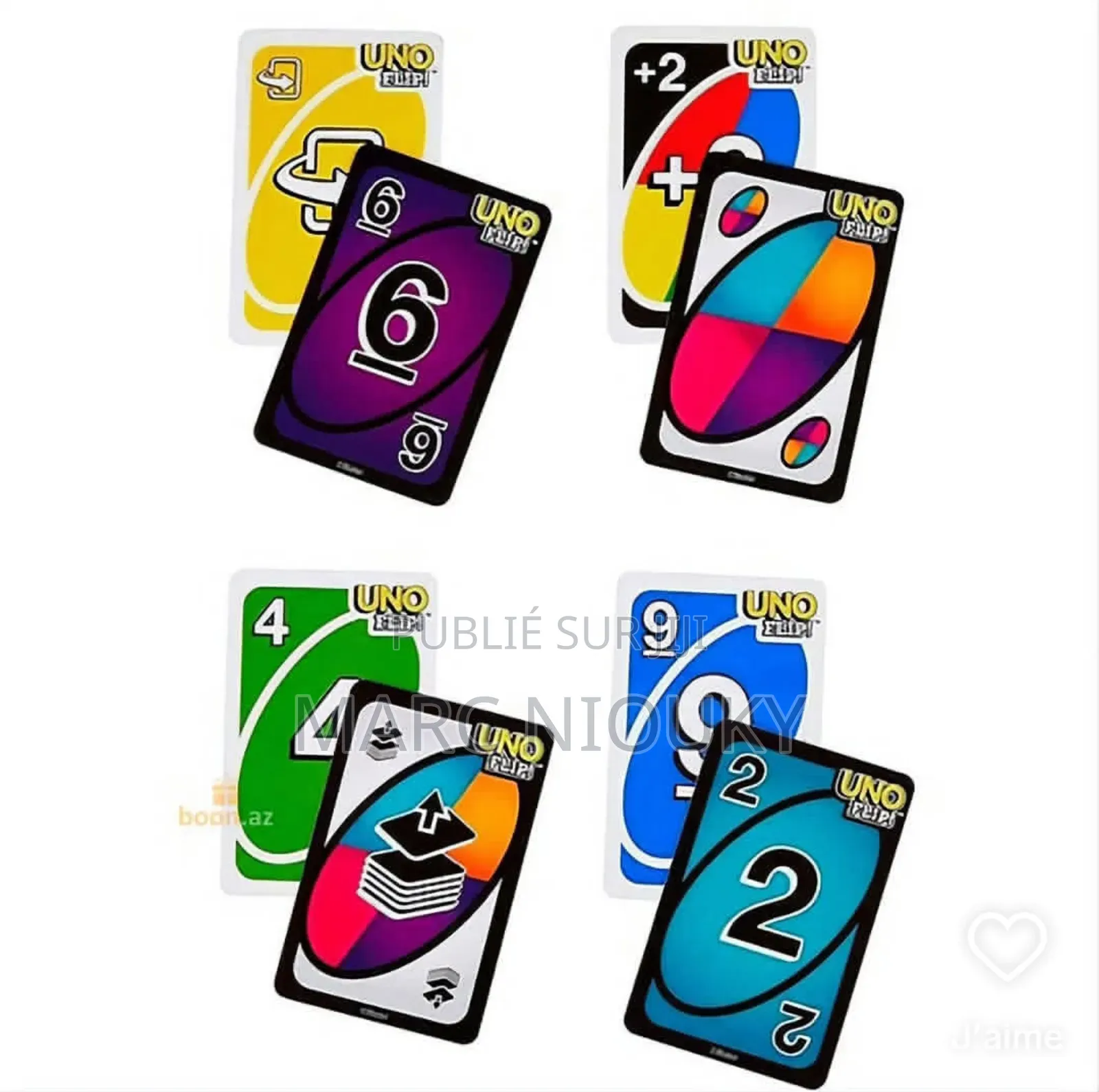 Uno Flip Original en Métal