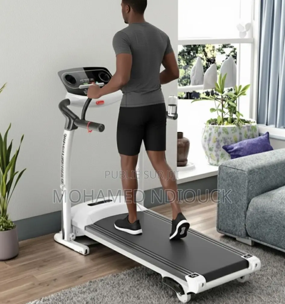 Tapis De Course Pour La Maison Pliable Avec Bluetooth, Écran LCD