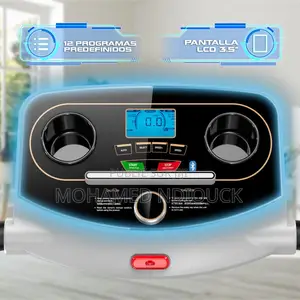 Tapis De Course Pour La Maison Pliable Avec Bluetooth, Écran LCD