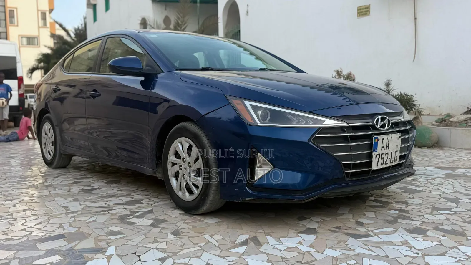 Hyundai Elantra 2019 Bleu