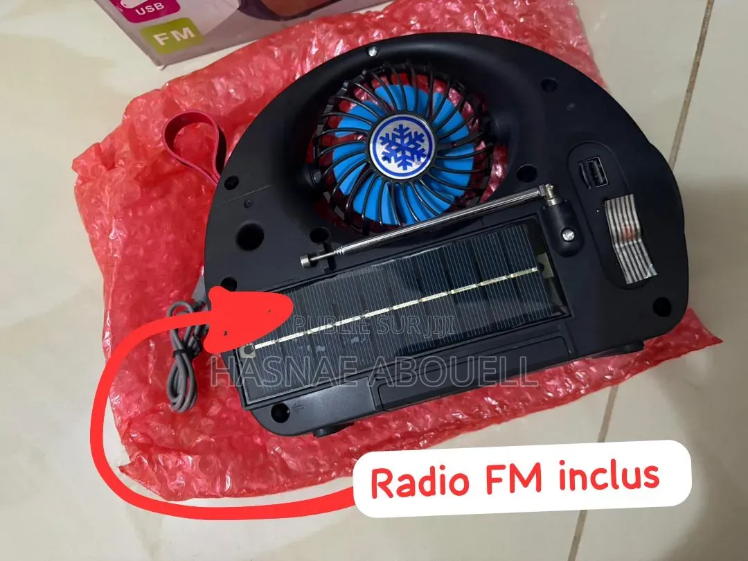 Fp Radio/Ventilo Solaire Et Électrique