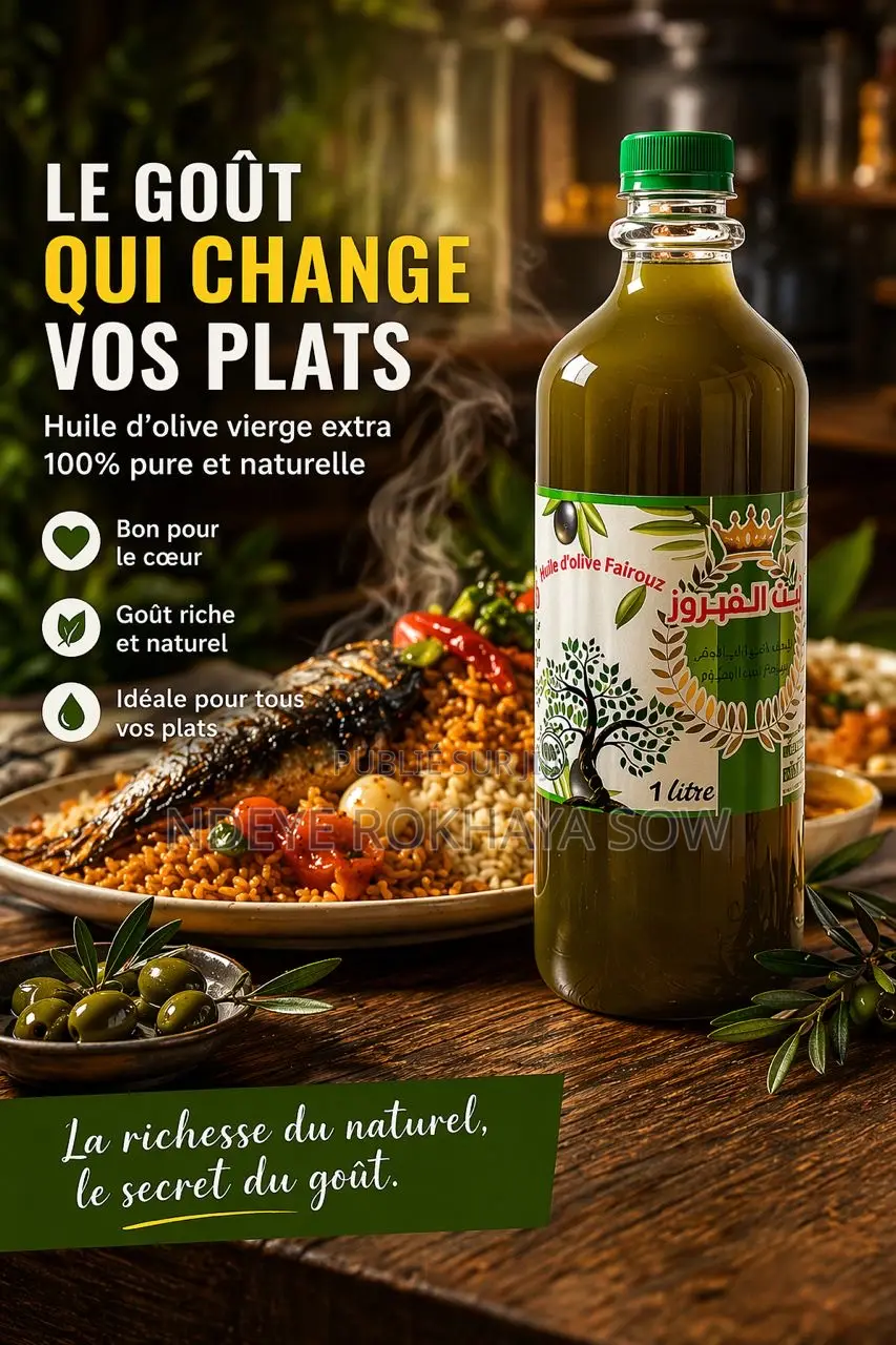 Huile D’Olive Extra Vierge 1l