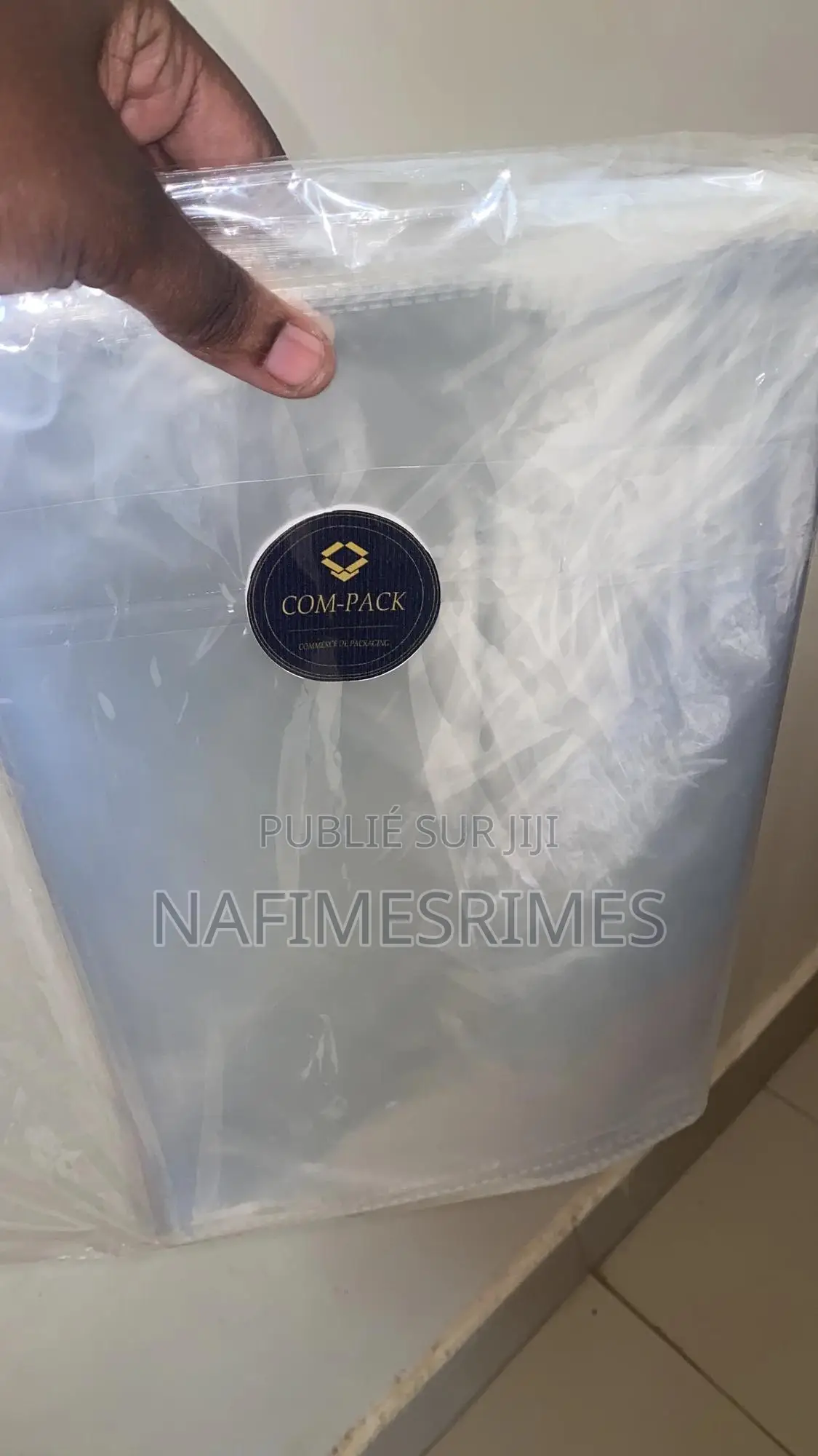 Sachets Emballage (Vêtements)
