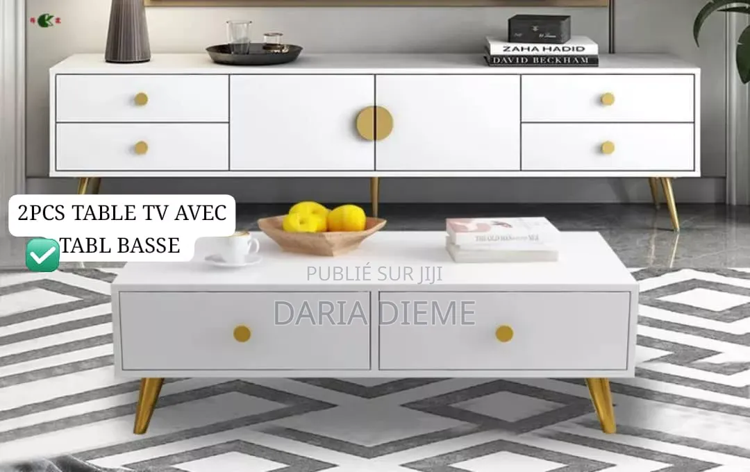 Table Tv Plus Table Basse