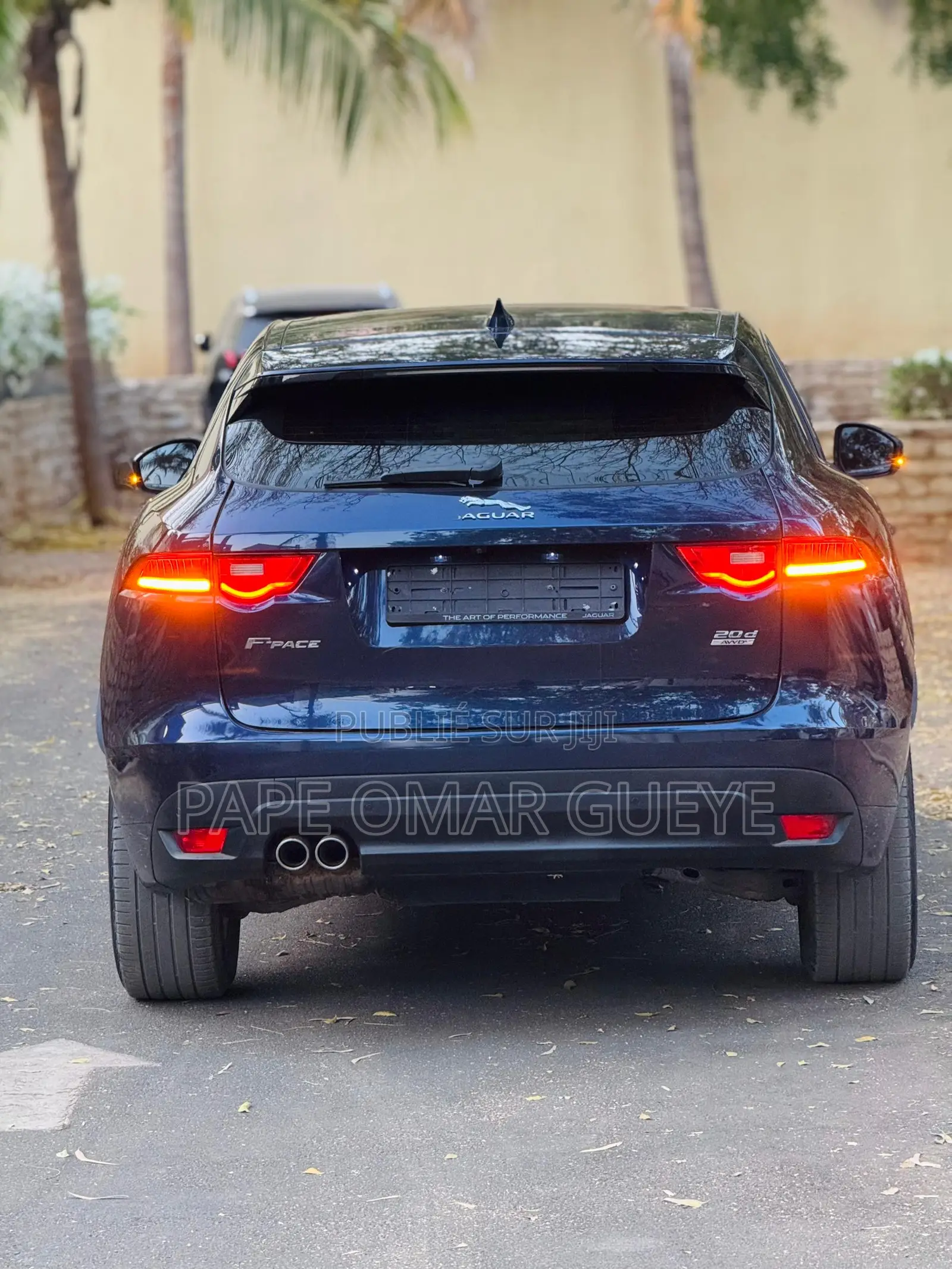 Jaguar F-Pace 2017 Bleu