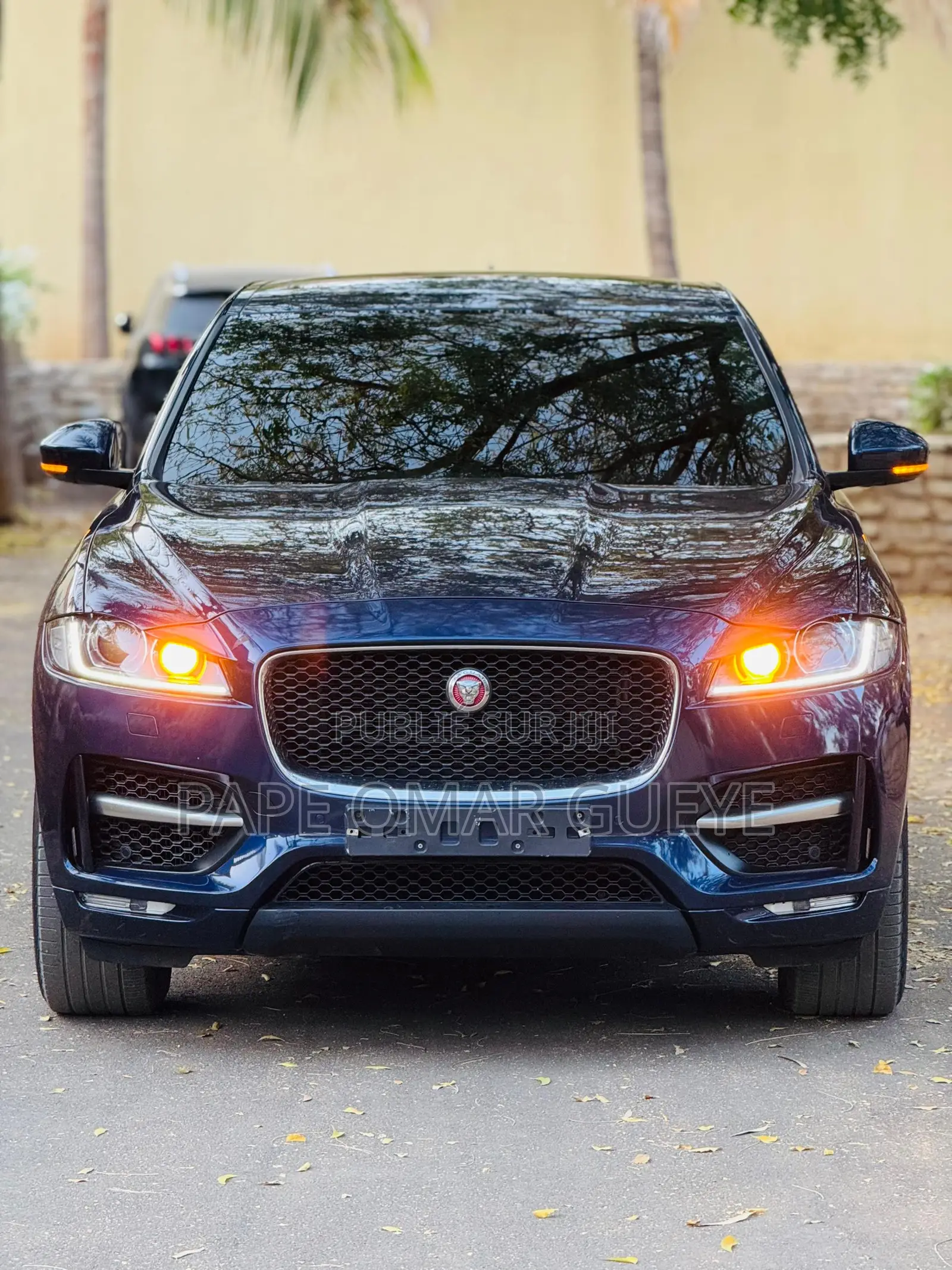 Jaguar F-Pace 2017 Bleu