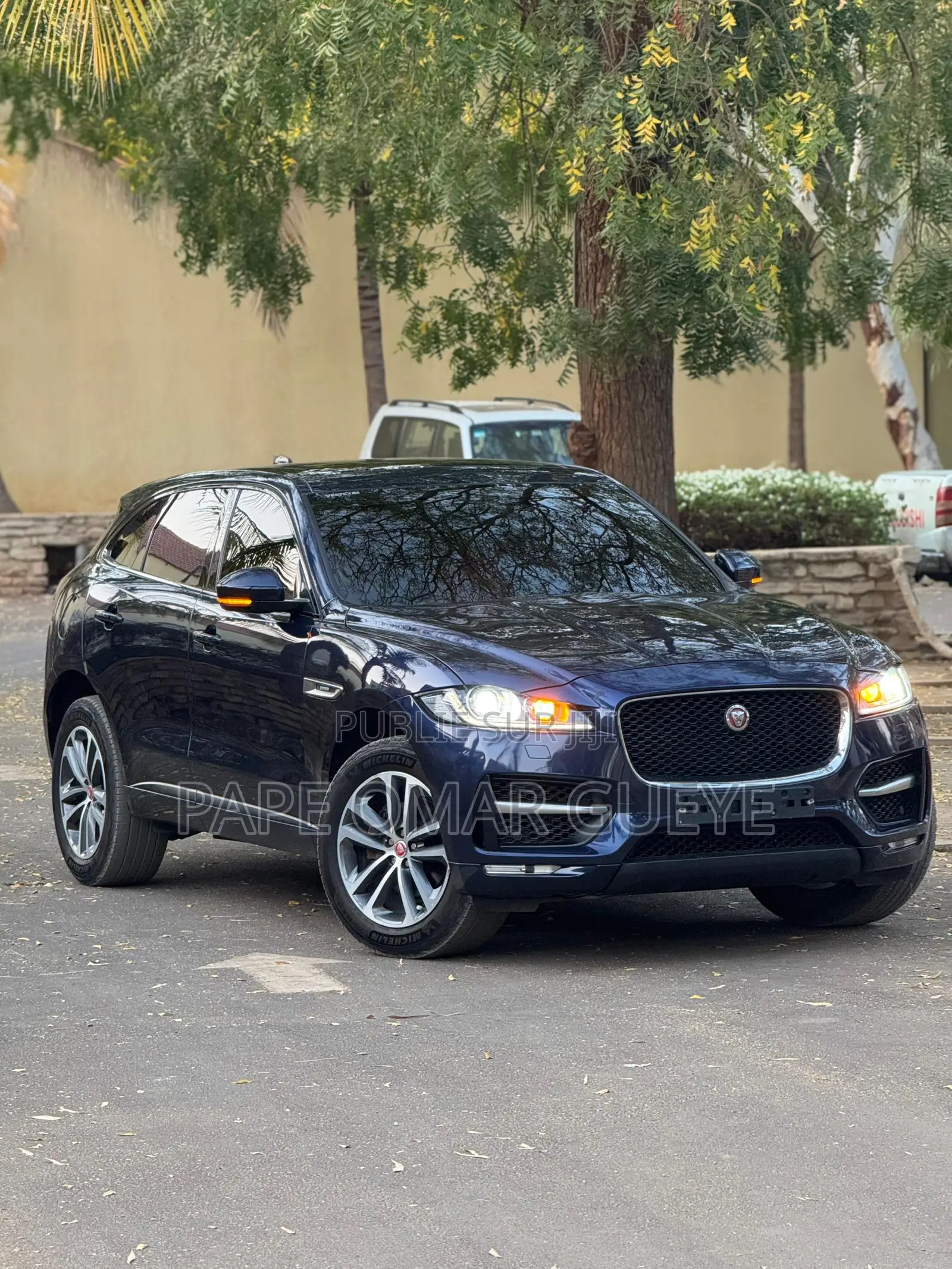 Jaguar F-Pace 2017 Bleu