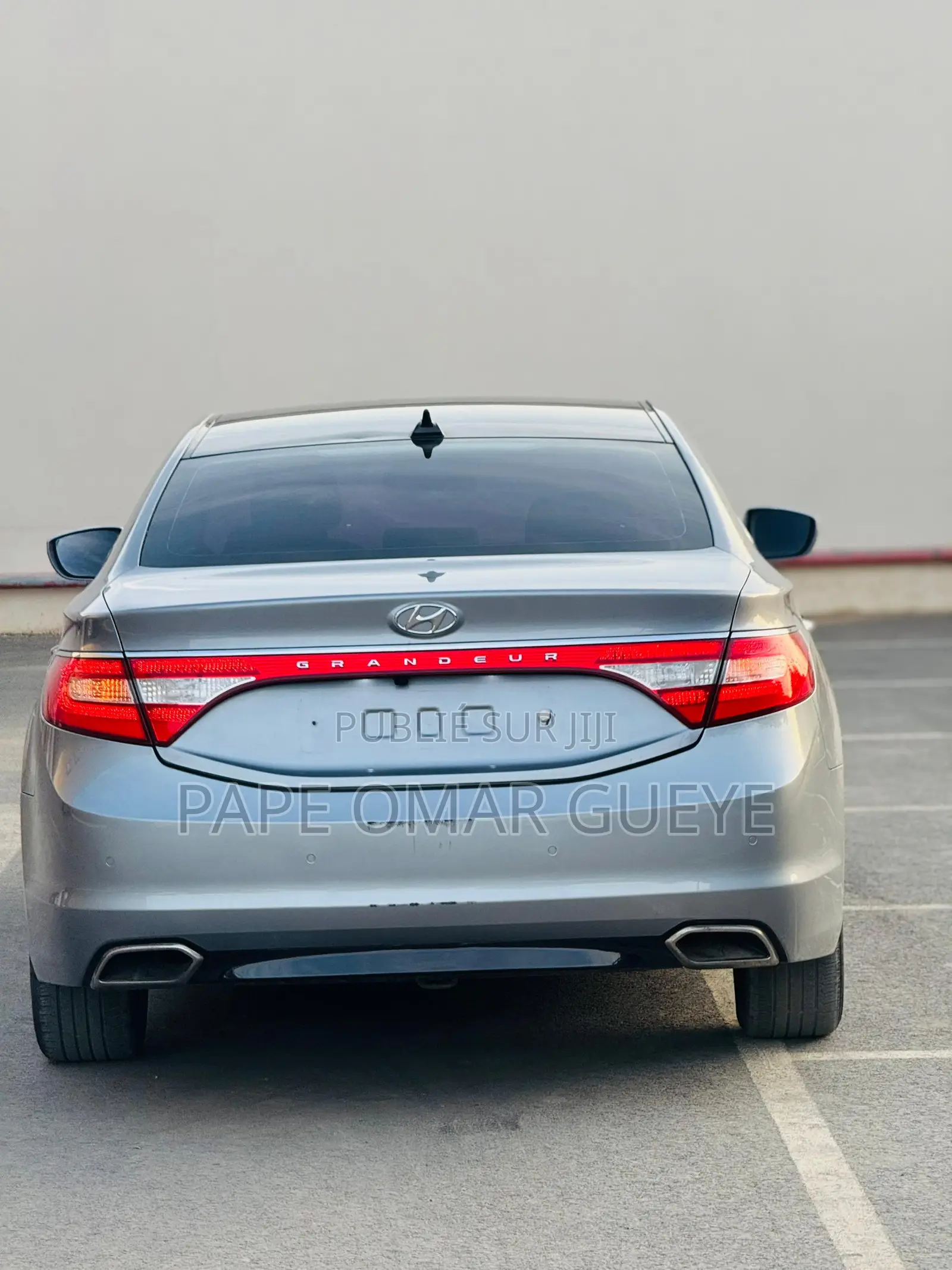 Hyundai Grandeur 2016 Gris