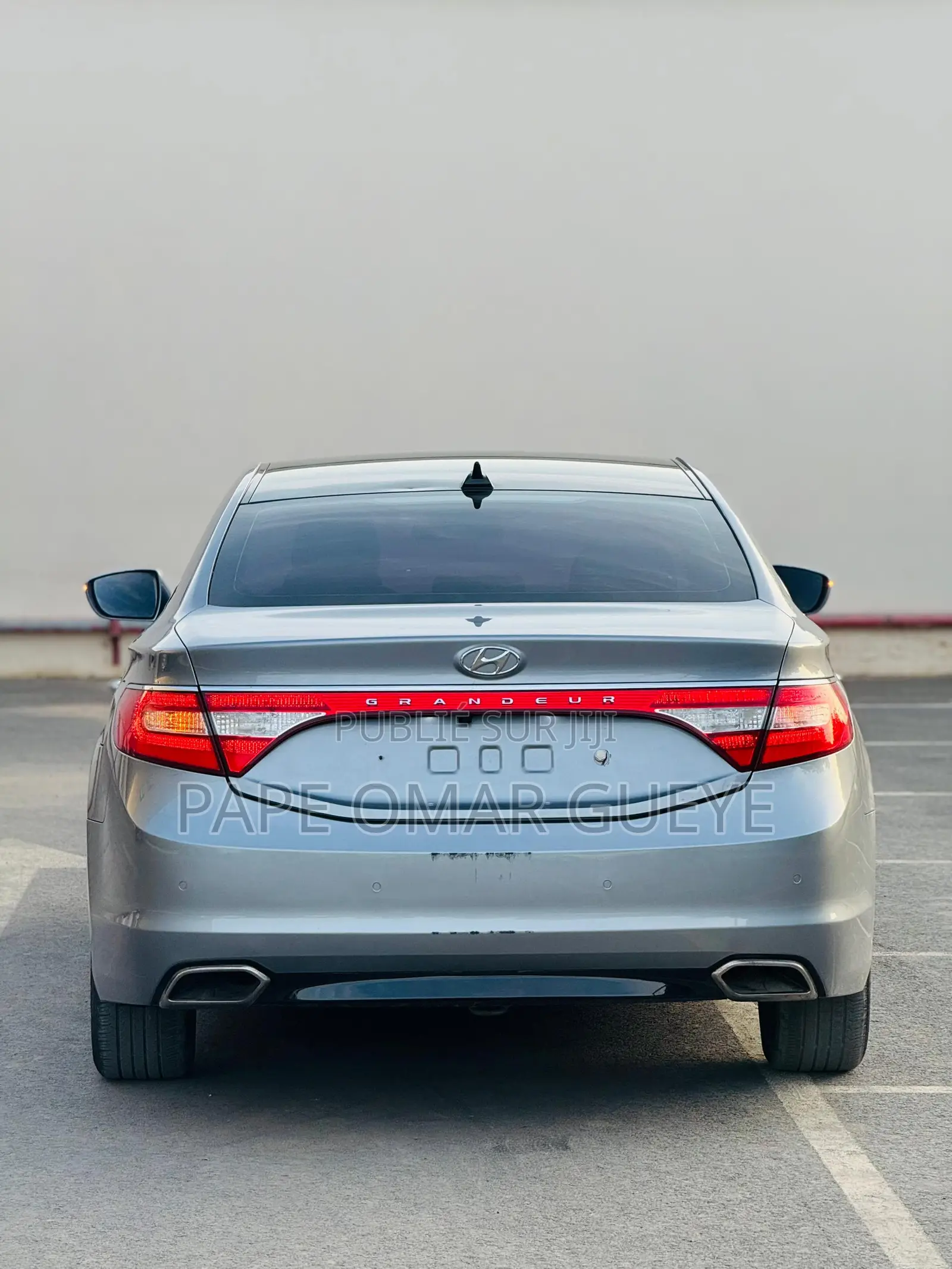 Hyundai Grandeur 2016 Gris