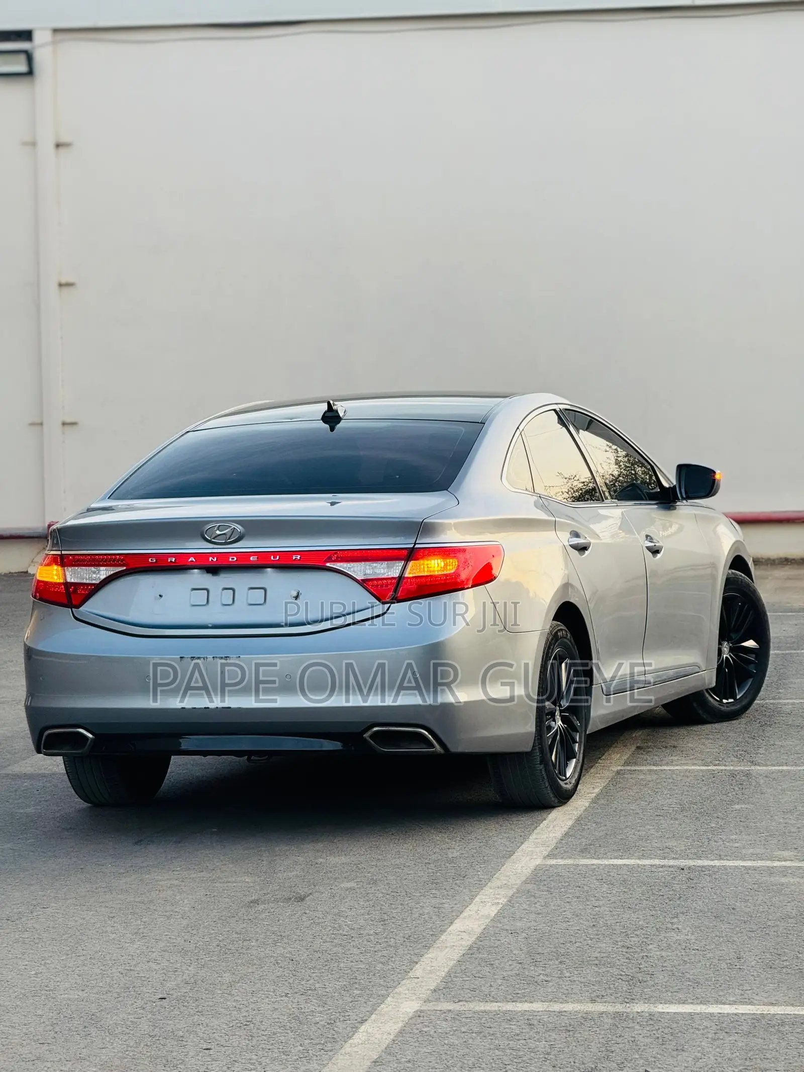Hyundai Grandeur 2016 Gris