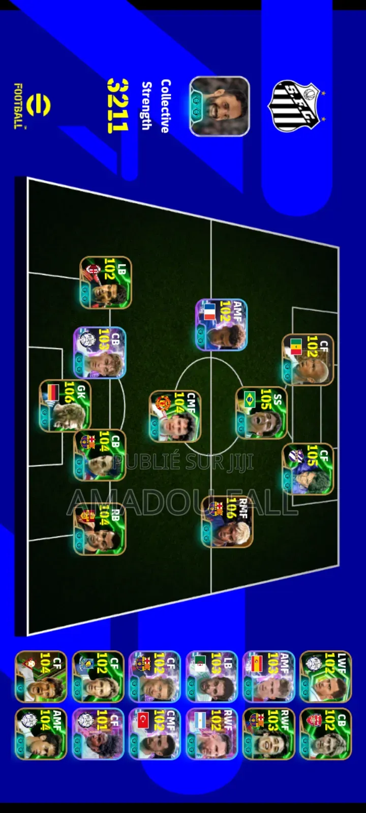 Compte Efootball 3211