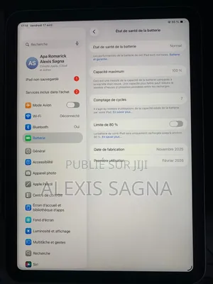 Apple iPad (2025) 128 GB Gris