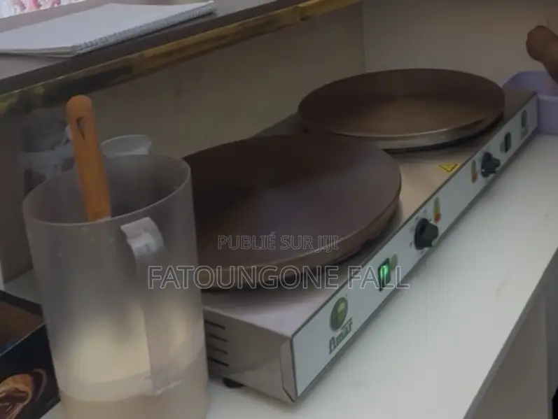 Crêpière Professionnelle Double Fimar