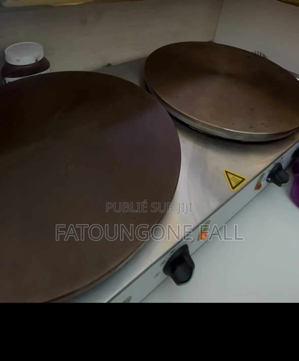 Crêpière Professionnelle Double Fimar