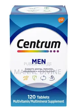 Avec Du Centrum, Une Énergie Durable Et Un Métabolisme Actif