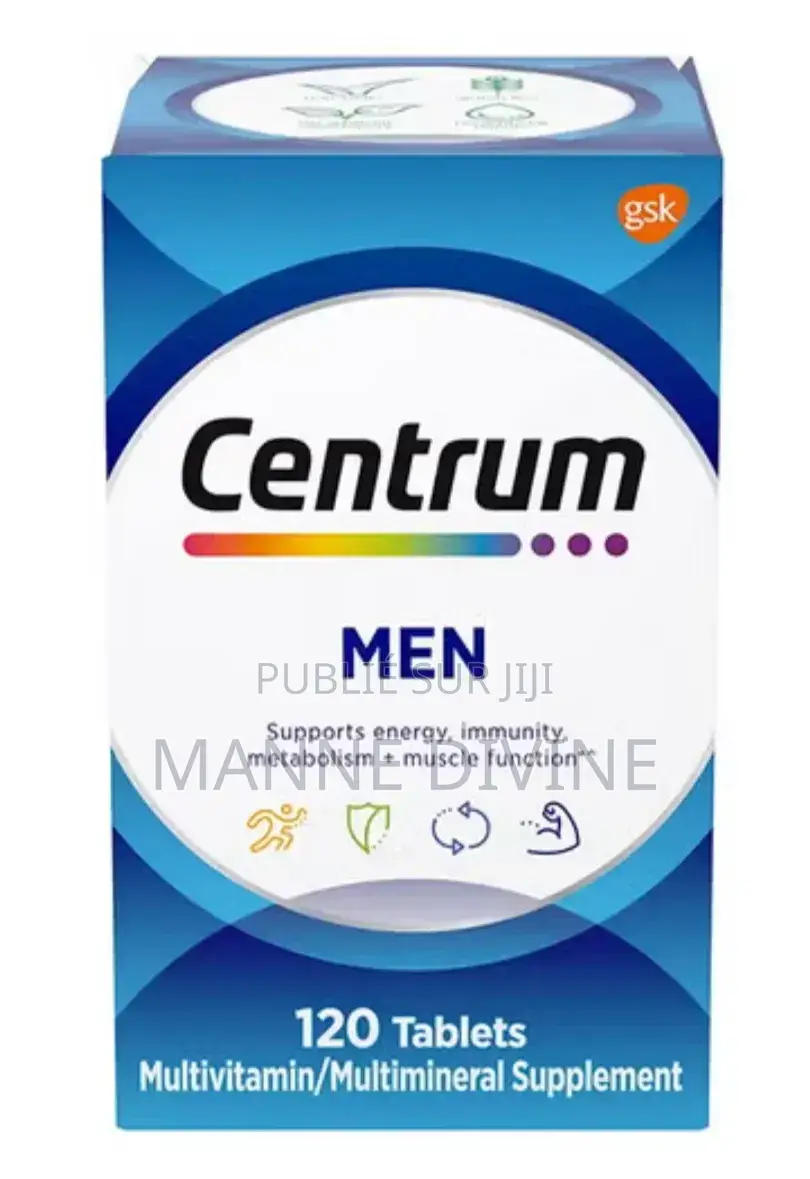 Avec Du Centrum, Une Énergie Durable Et Un Métabolisme Actif