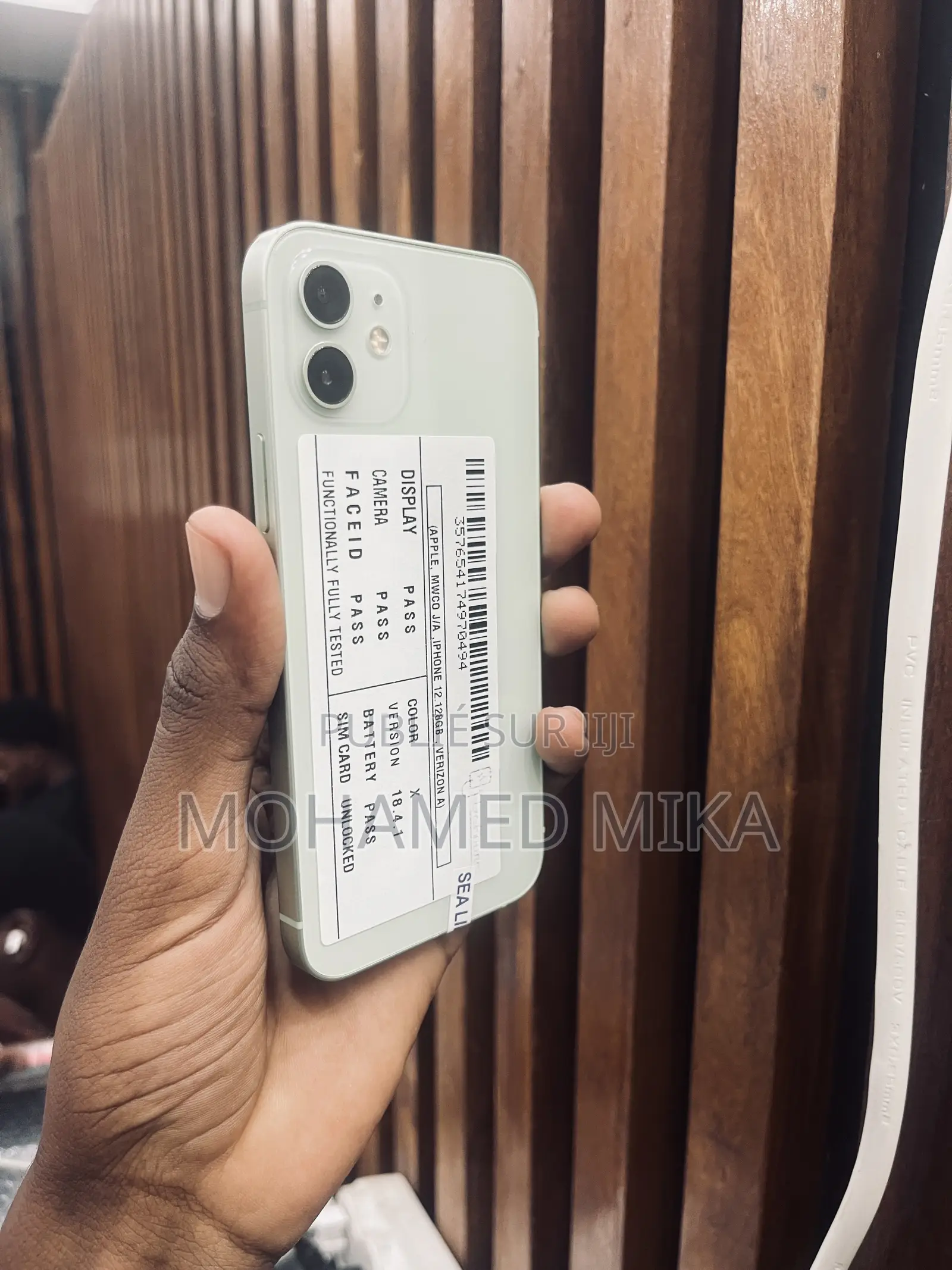 Nouveau Apple iPhone 12 128 GB Vert