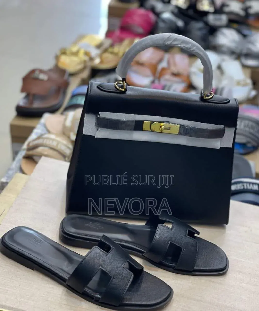 Ensemble Sac Chaussures Hermes Original