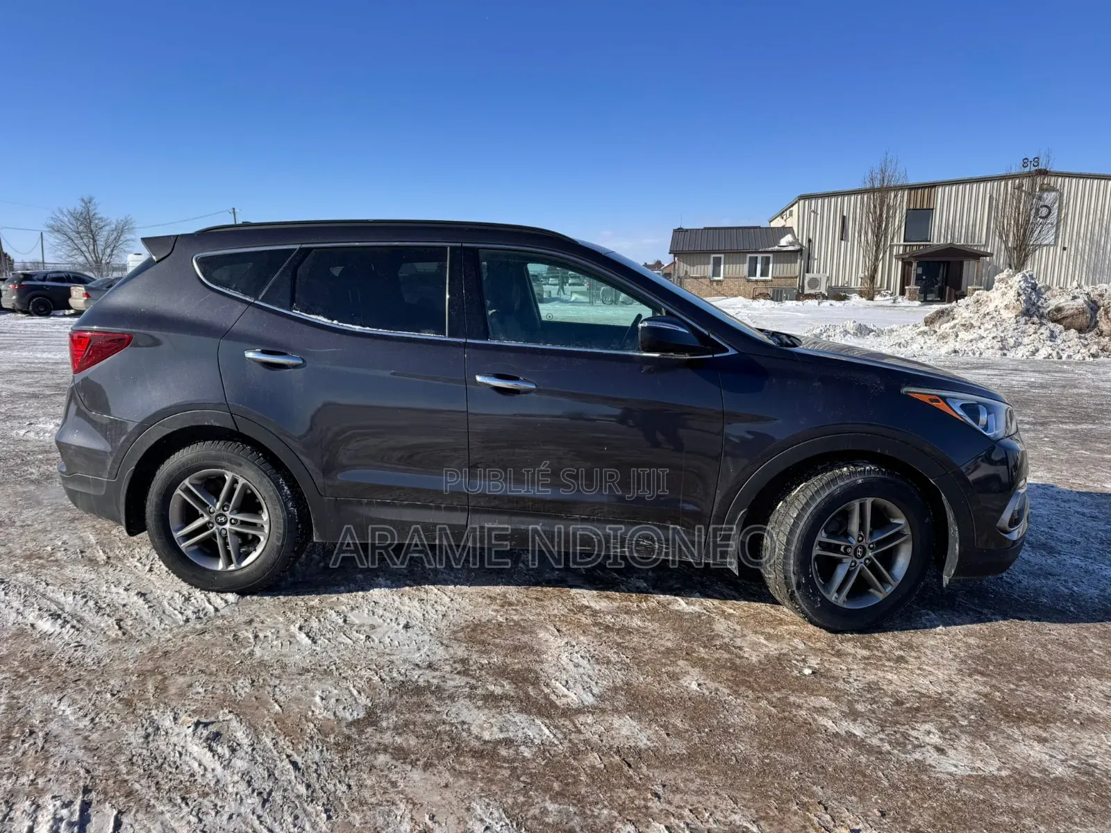 Hyundai Santa Fe 2017 Argenté