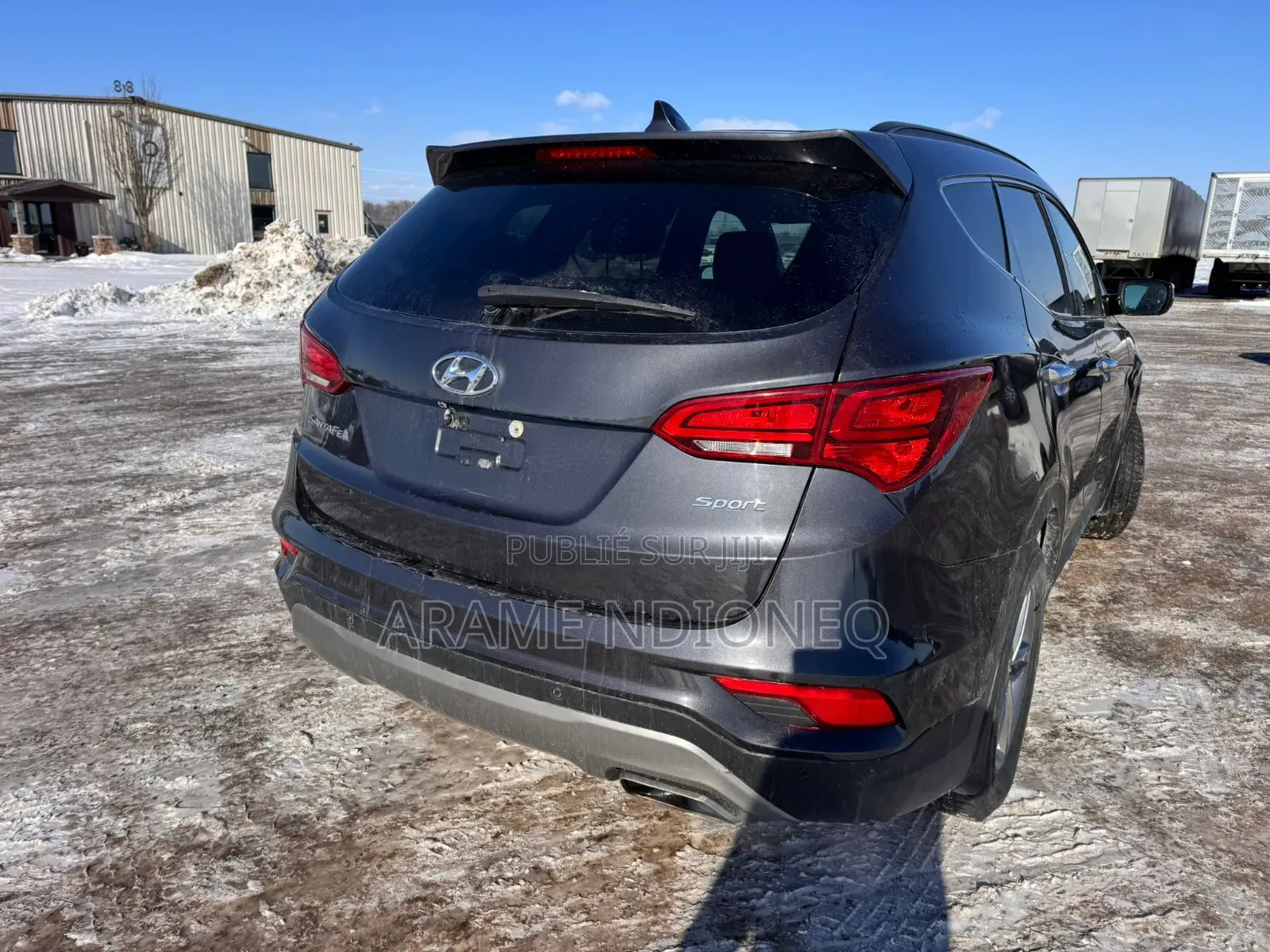 Hyundai Santa Fe 2017 Argenté