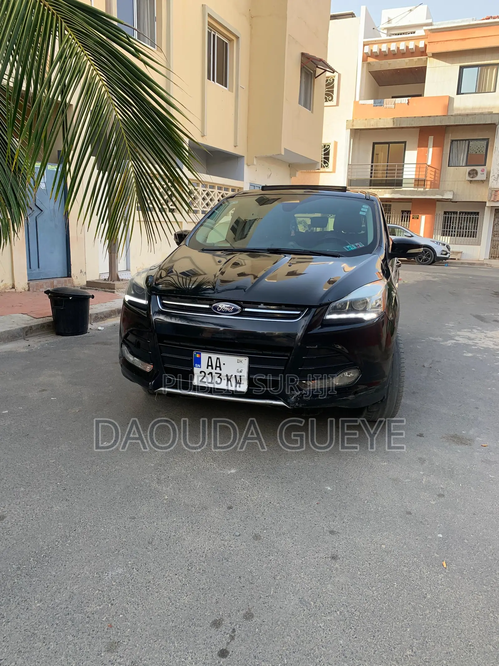 Ford Escape Titanium 4x4 2017 Noir