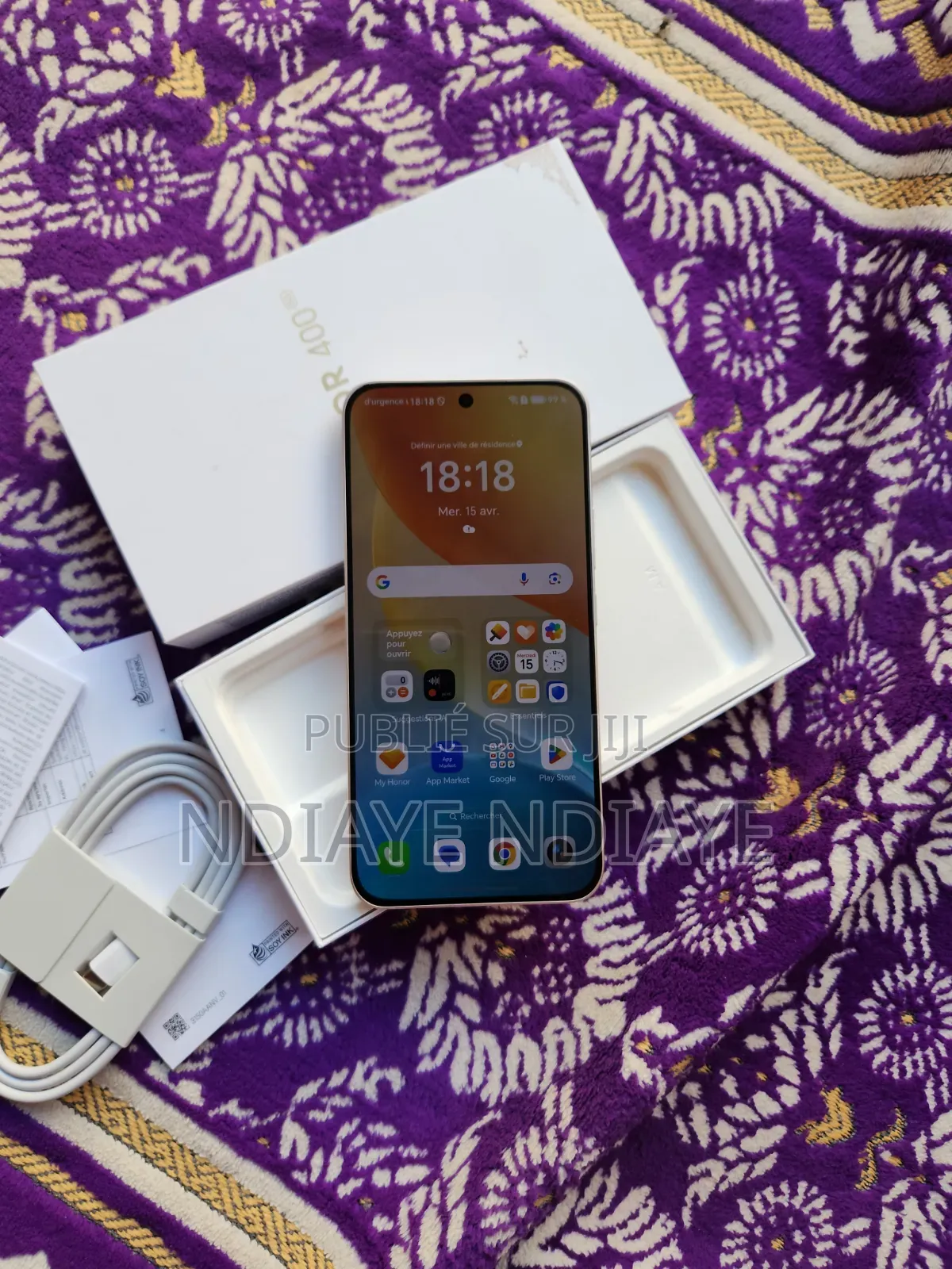 Nouveau Honor 400 256 GB Doré