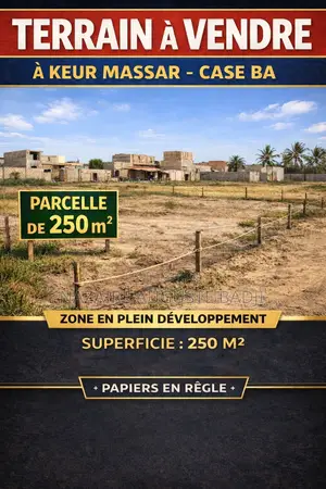 Terrain À Vendre À Keur Massar « Case Ba »