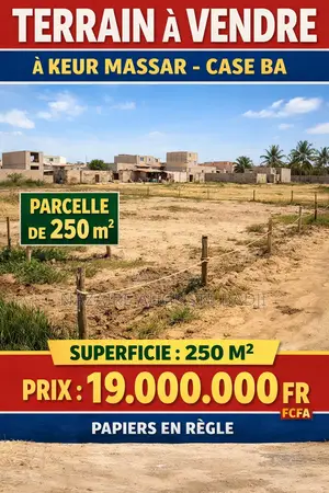Terrain À Vendre À Keur Massar « Case Ba »