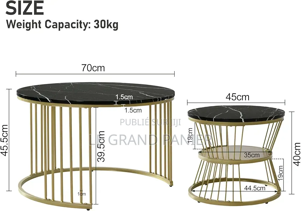 Table Basse Duo