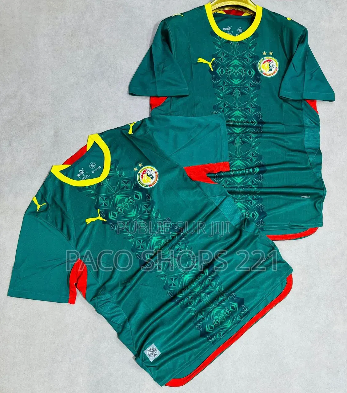 Maillot Coupe Du Monde “Senegal 2 Étoiles”