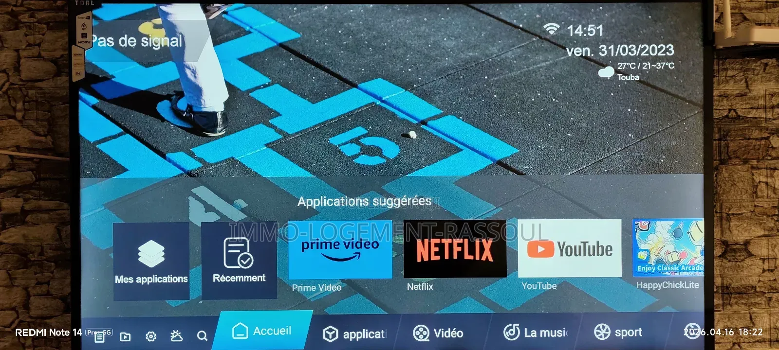 Télévision Anti Casse À Vendre 55 Pouces