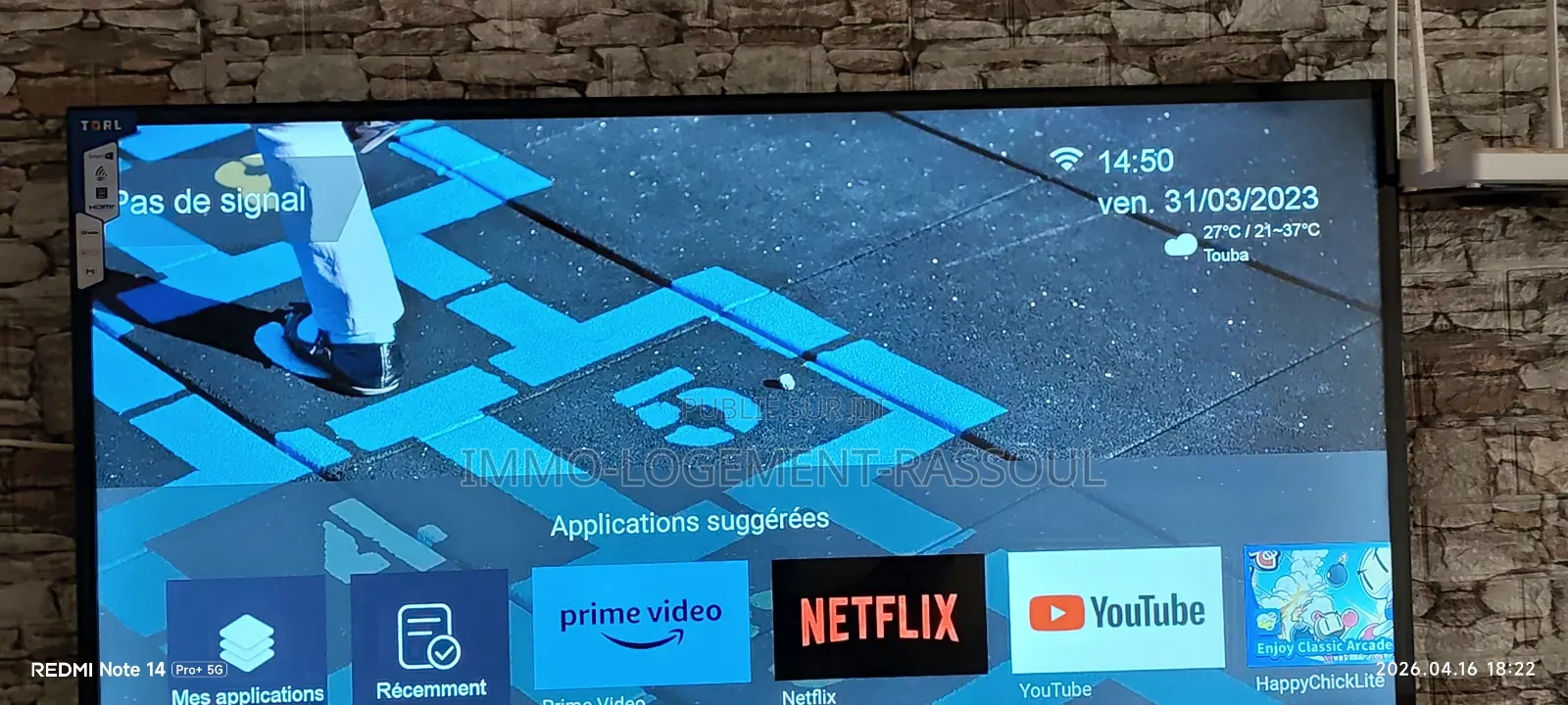 Télévision Anti Casse À Vendre 55 Pouces