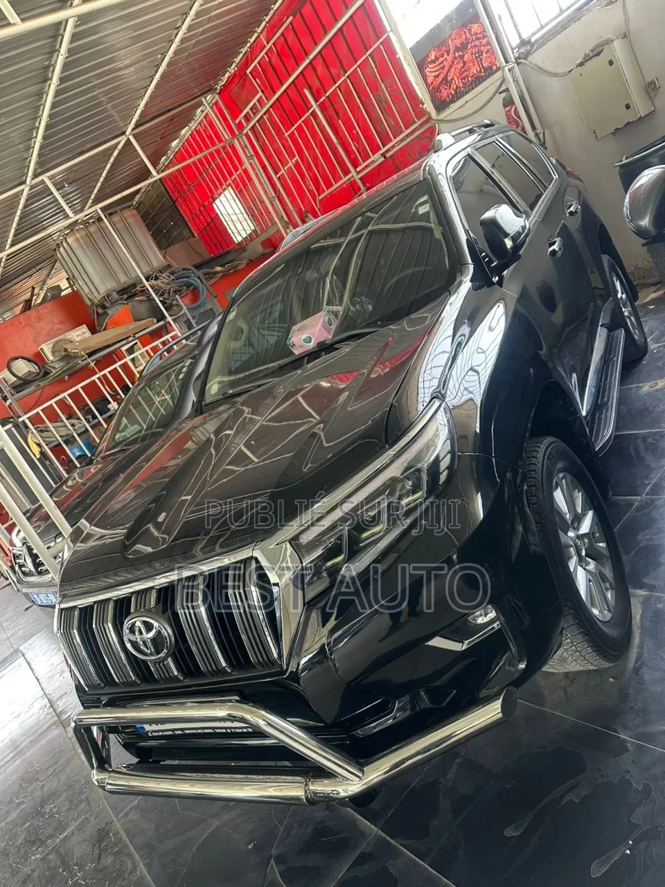 Toyota Land Cruiser Prado 2017 Noir