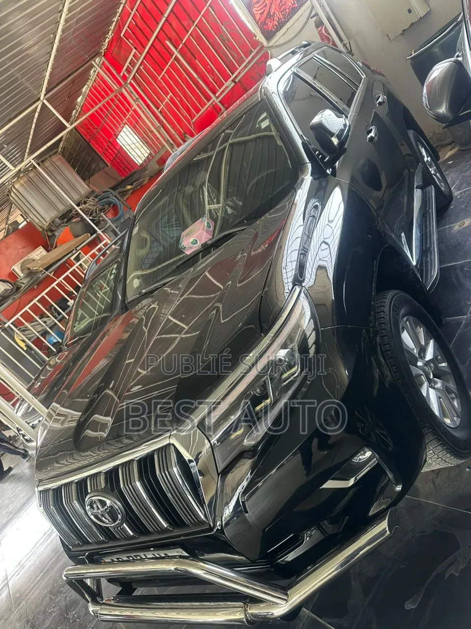 Toyota Land Cruiser Prado 2017 Noir