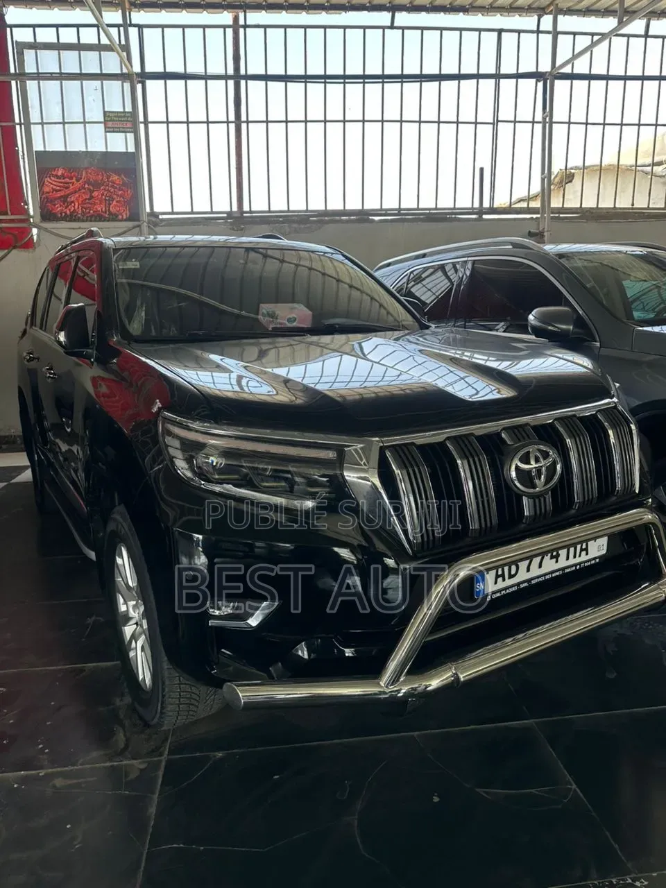 Toyota Land Cruiser Prado 2017 Noir