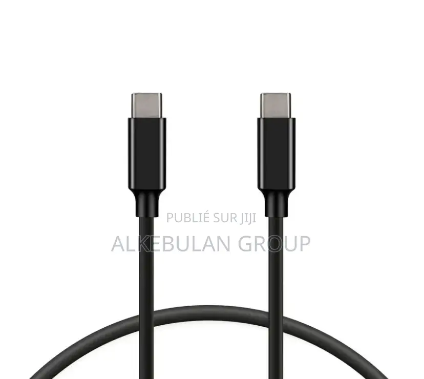 Câble De Données Haut Débit /Recharge Avec Usb C to Usb C 100w |