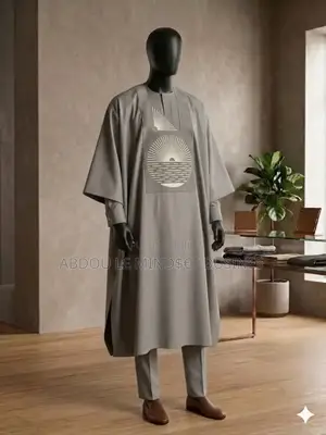 Costume Africain Fil À Fil Mode Tabaski Disponible