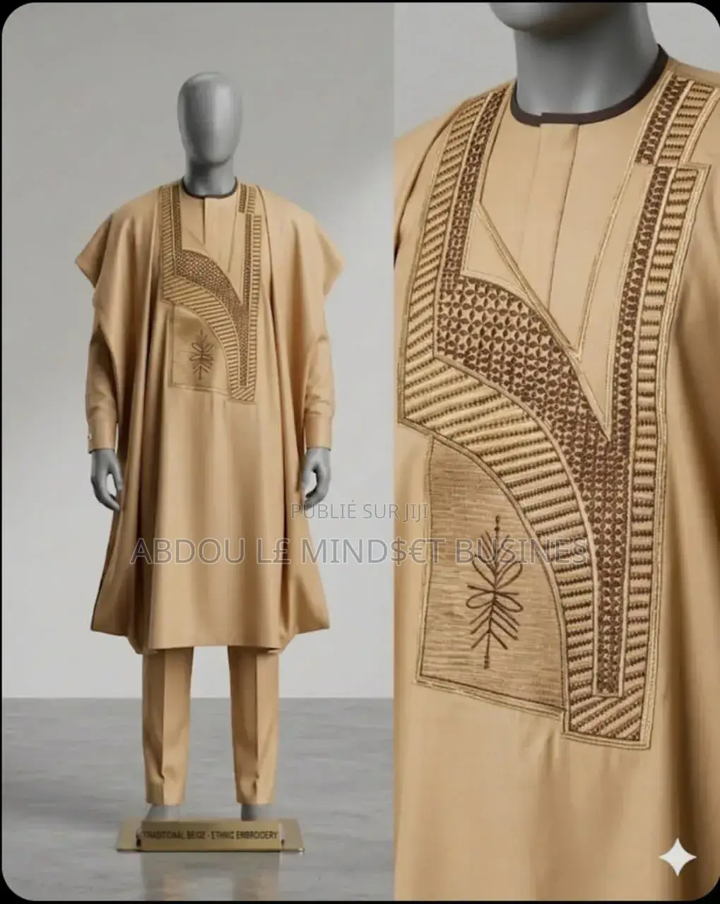 Vos Costumes Africain 3 Pièces Pour Tabaski Disponible