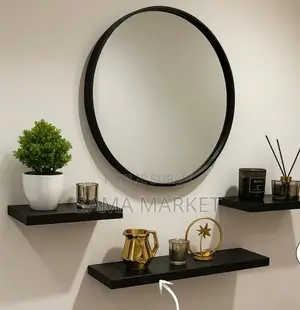 Étagère Murale Avec Miroir