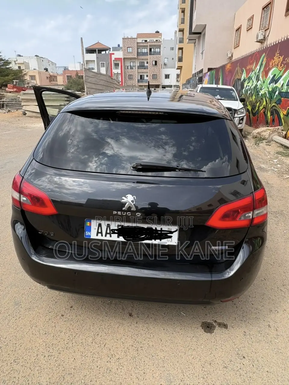 Peugeot 308 2016 Noir