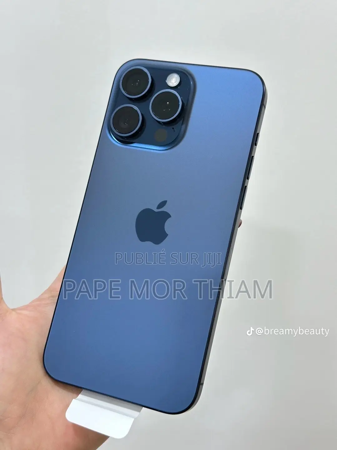Nouveau Apple iPhone 15 Pro Max 256 GB Bleu
